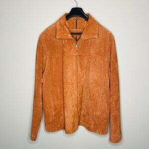 Beautiful Large Rusty Brown Suede Britches Jacket